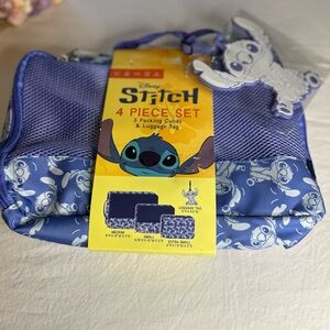 Disney Stitch Kids 4 Piece Set - Blue and White